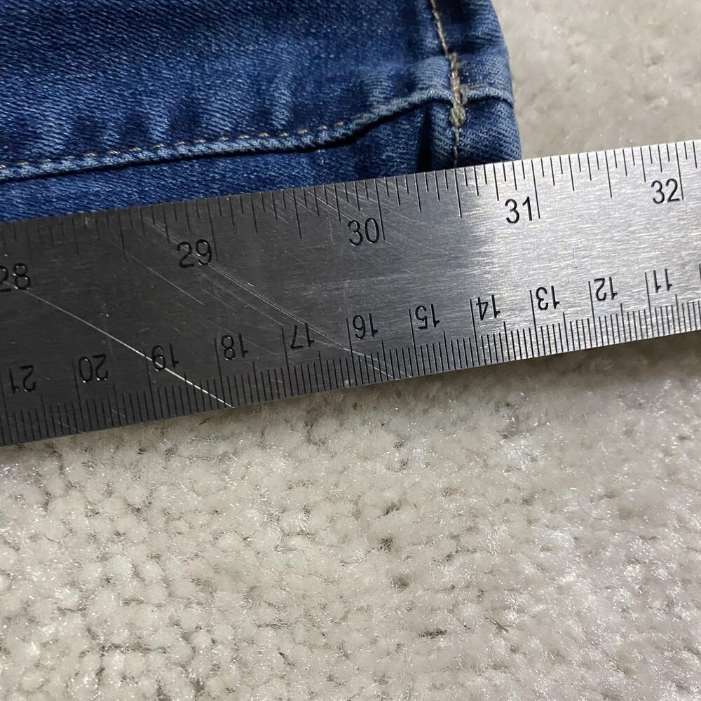 Lucky‎ Brand Sweet Boot Jeans Womens 12 Blue Wash Mid Rise Bootcut Stretch 31x31 - Picture 9 of 11